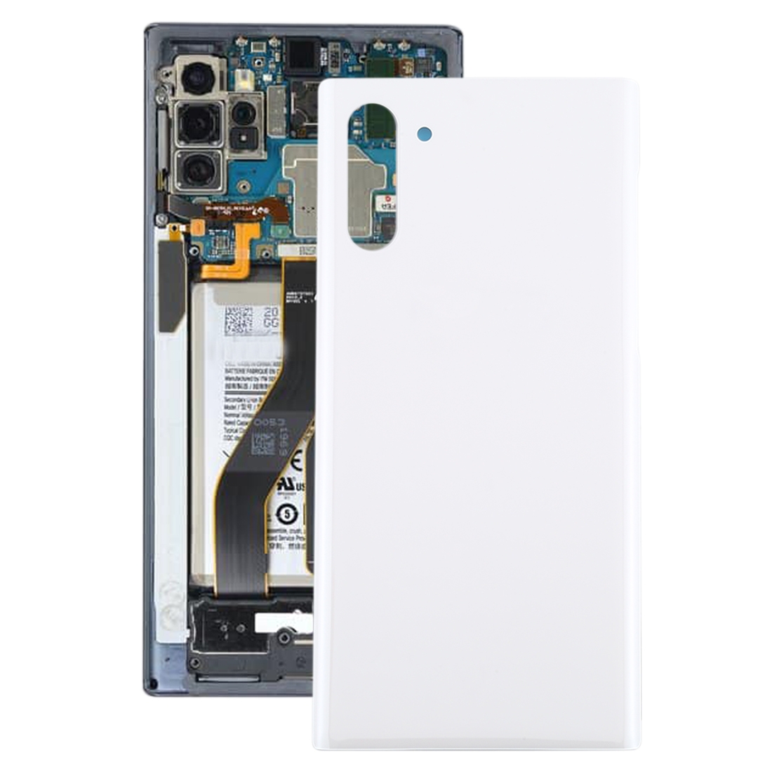 Back Cover Samsung N970 Galaxy Note 10, White
