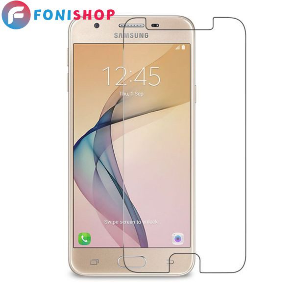گلس محافظ صفحه نمایش شیشه ای معمولی Samsung J5 Prime