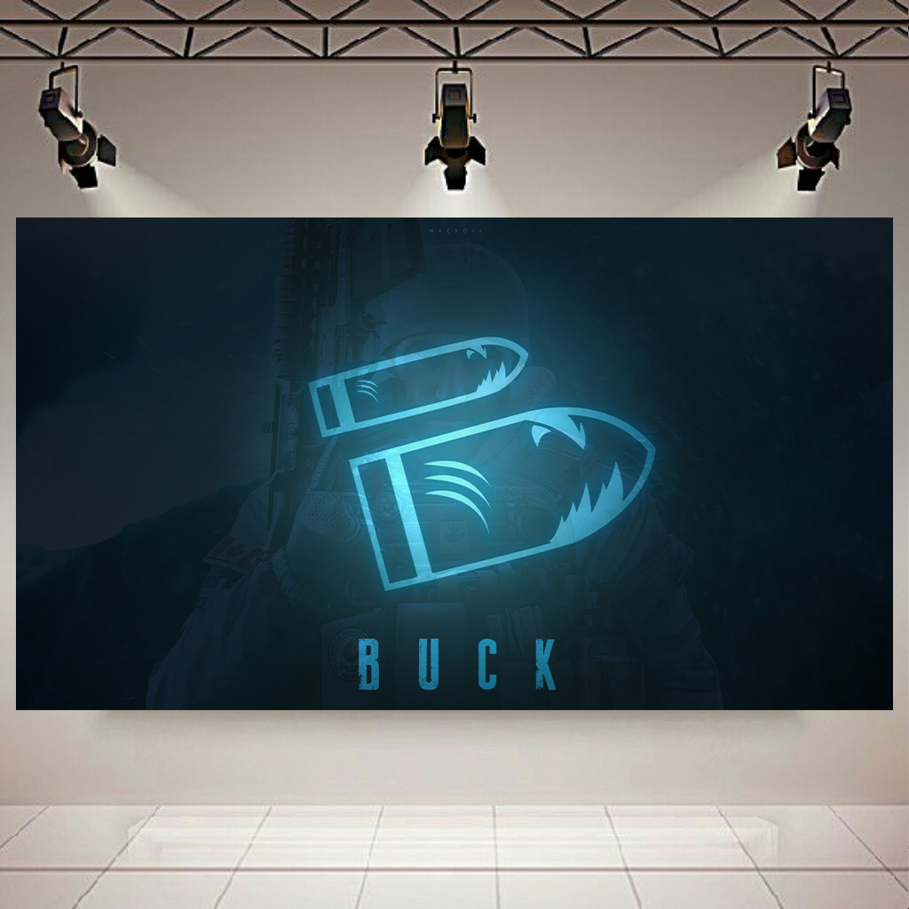 تابلو شاسی طرح Game مدل Rainbow six siege (BUCK) کد AR3560