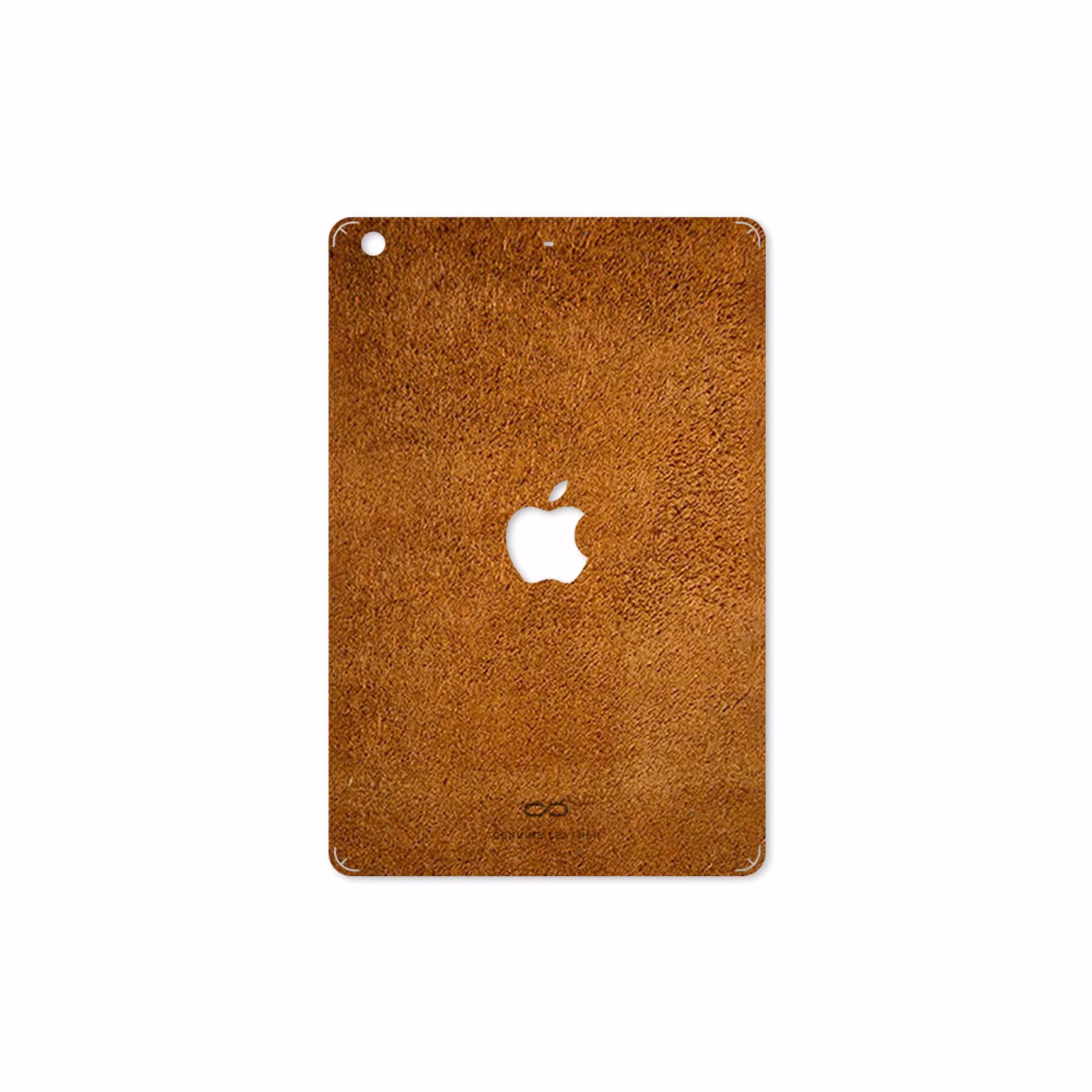 برچسب پوششی ماهوت مدل Brown-Chamois-Leather مناسب برای تبلت اپل iPad mini 2 2013 A1490