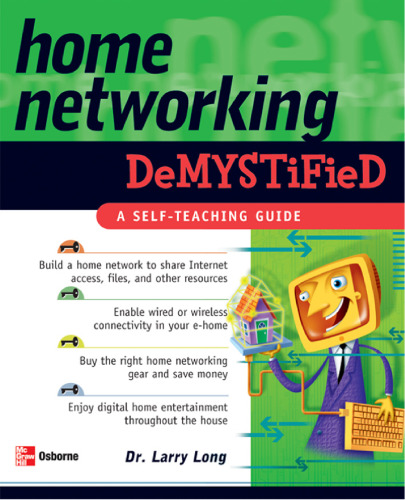 خرید و دانلود نسخه کامل کتاب Home Networking Demystified