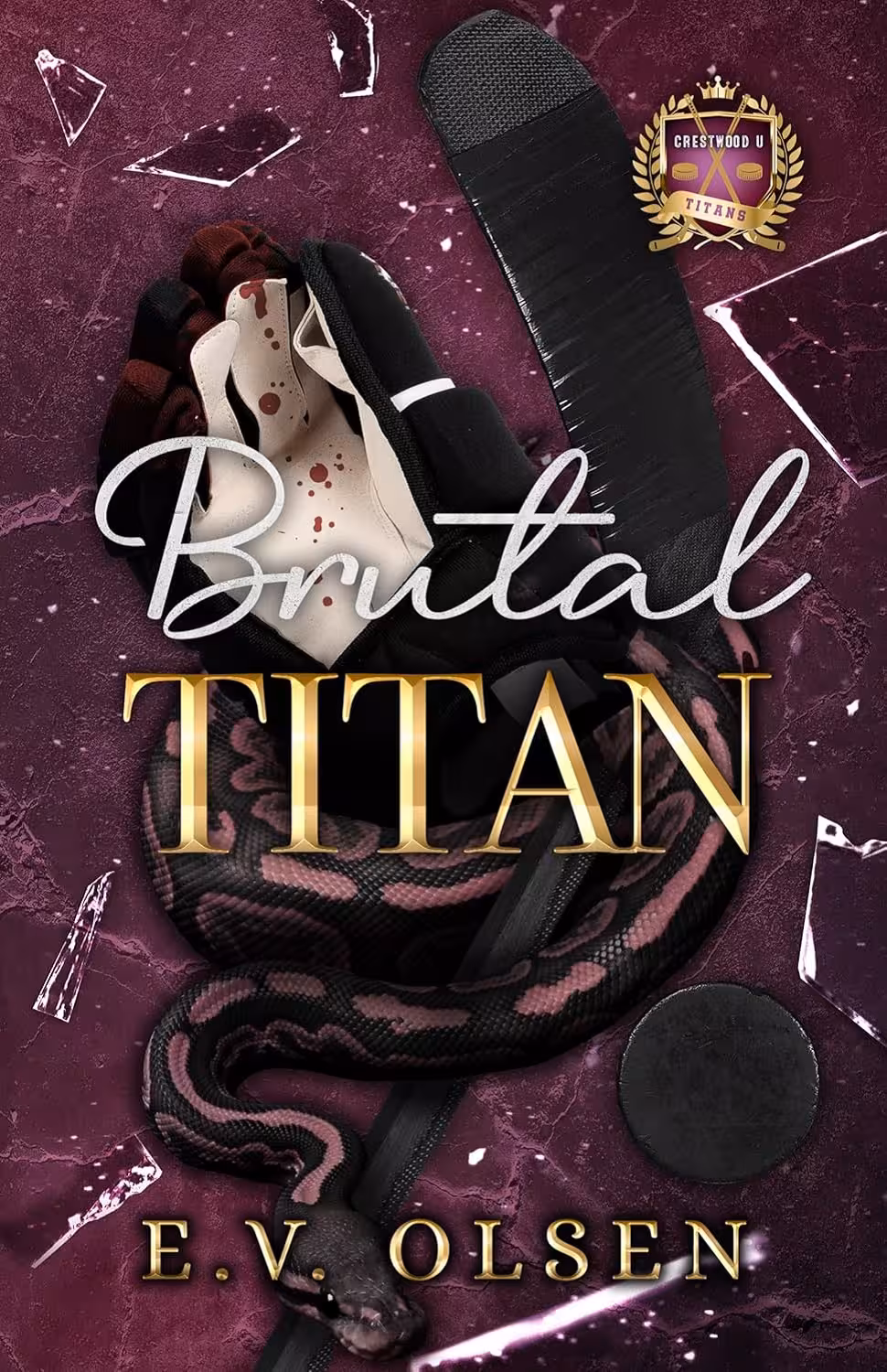 Brutal Titan (North Shore Titans Hockey Book 2)