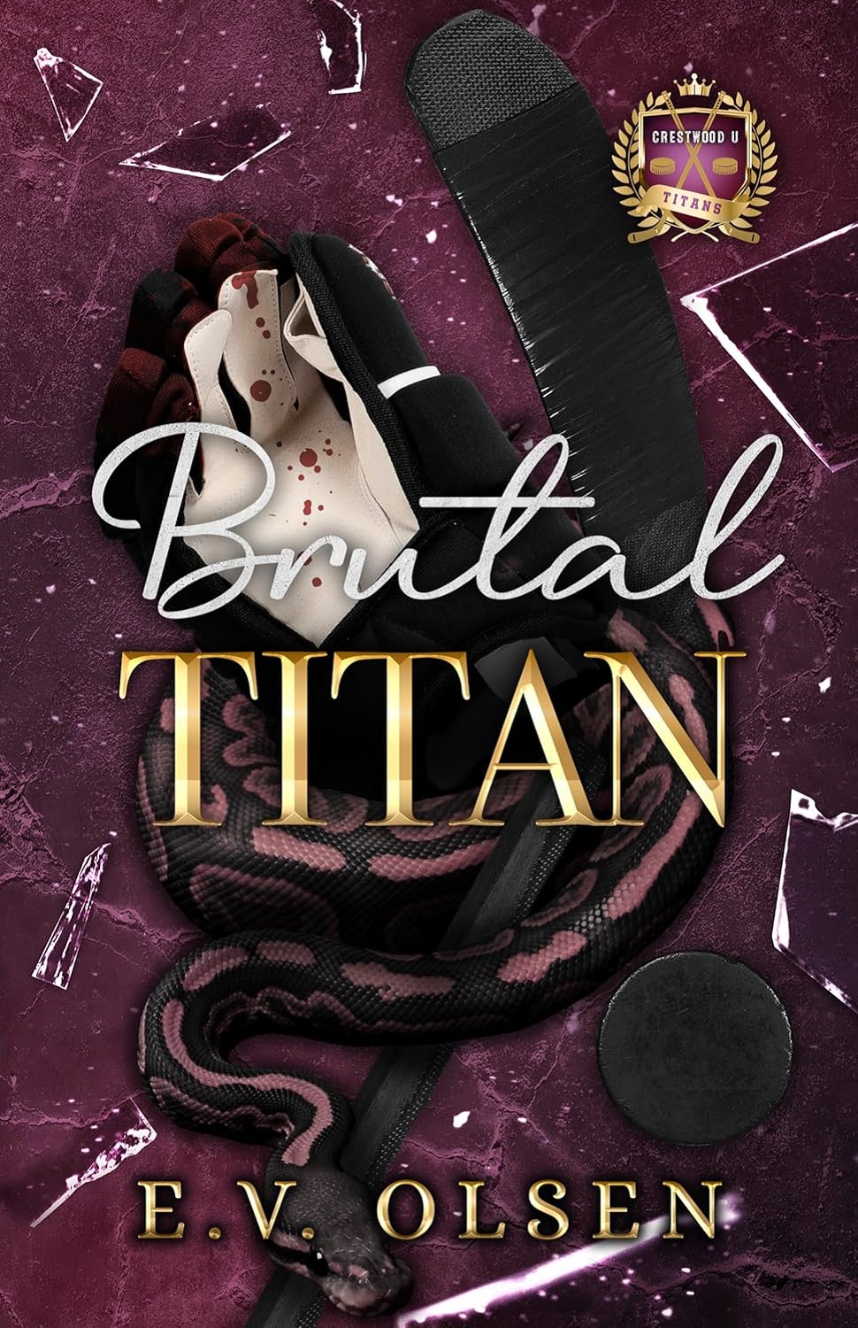 Brutal Titan (North Shore Titans Hockey Book 2)