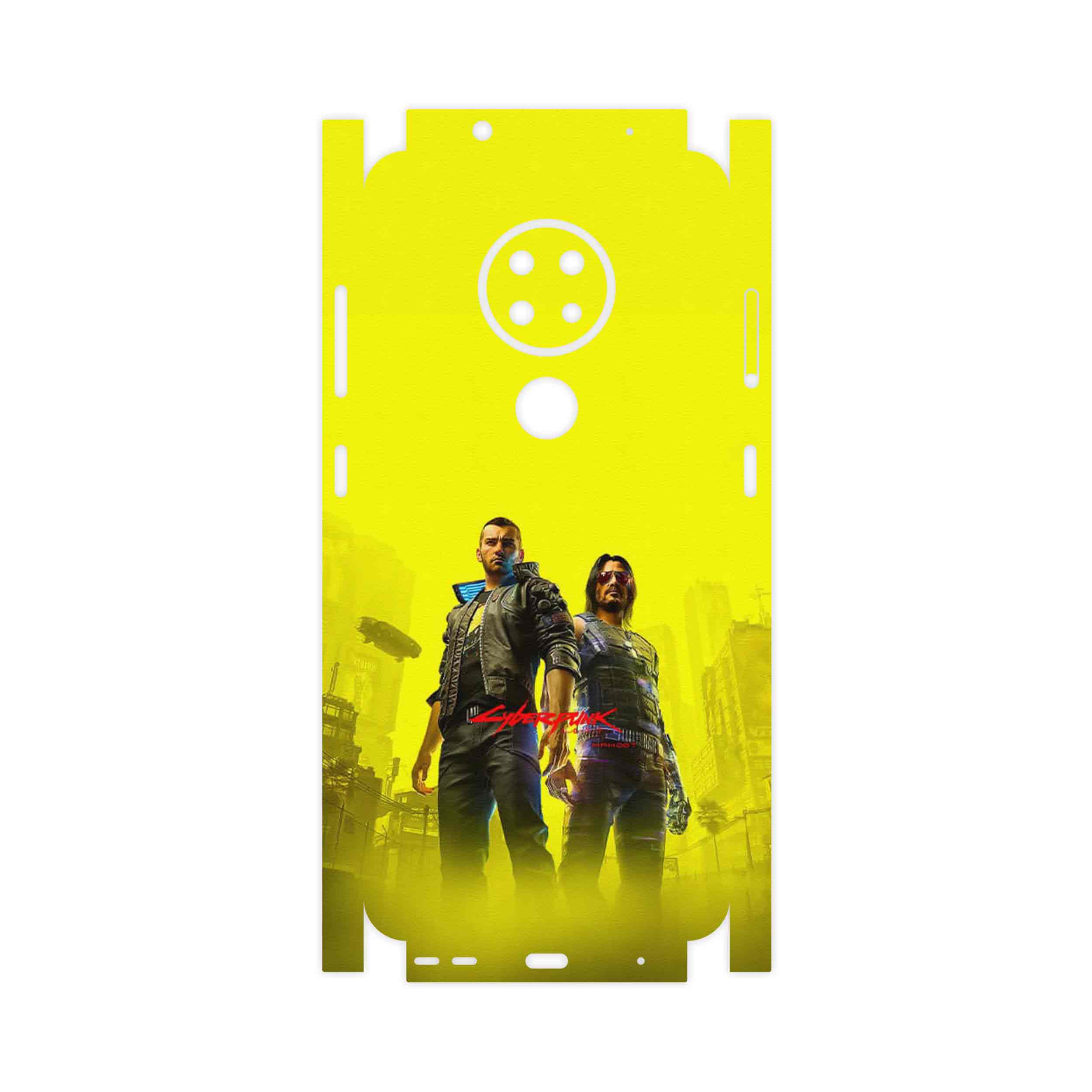 برچسب پوششی ماهوت مدل Cyberpunk Game Series-FullSkin مناسب برای گوشی موبایل نوکیا 7.2