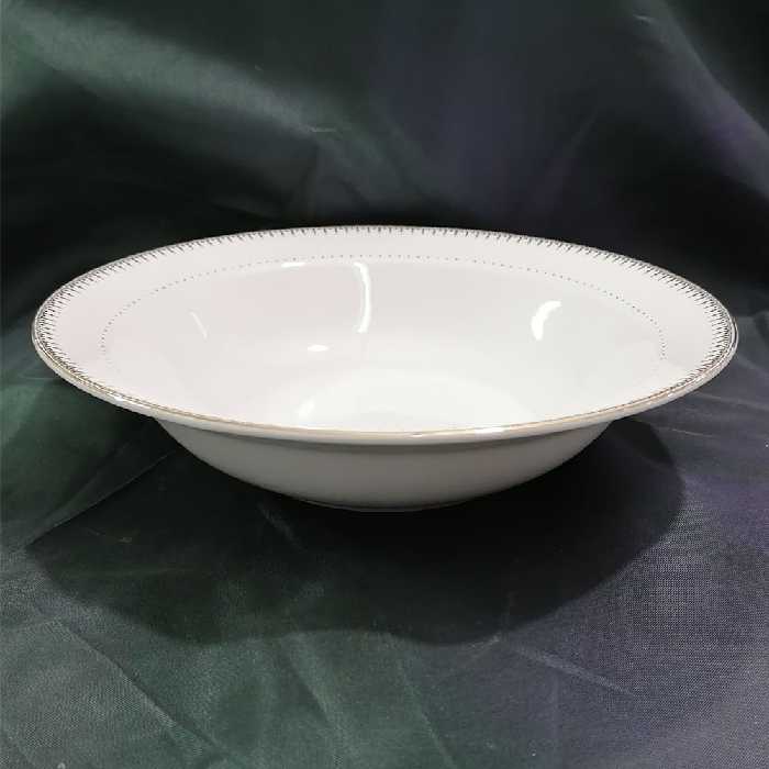 کاسه سالاد خوری چینی زرین ایران مدل سپیدار