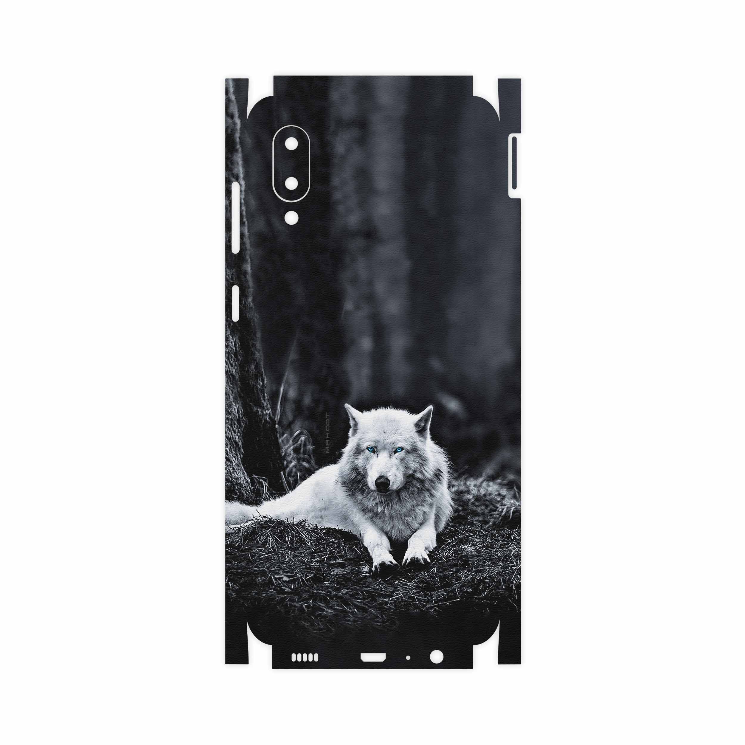 برچسب پوششی ماهوت مدل Dire-Wolf-FullSkin مناسب برای گوشی موبایل سامسونگ Galaxy M02