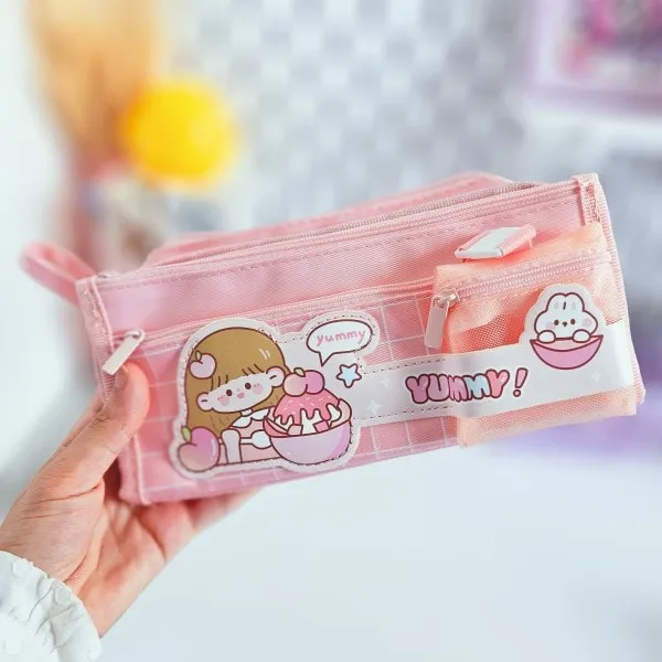 جامدادی فانتزی طرح دختر