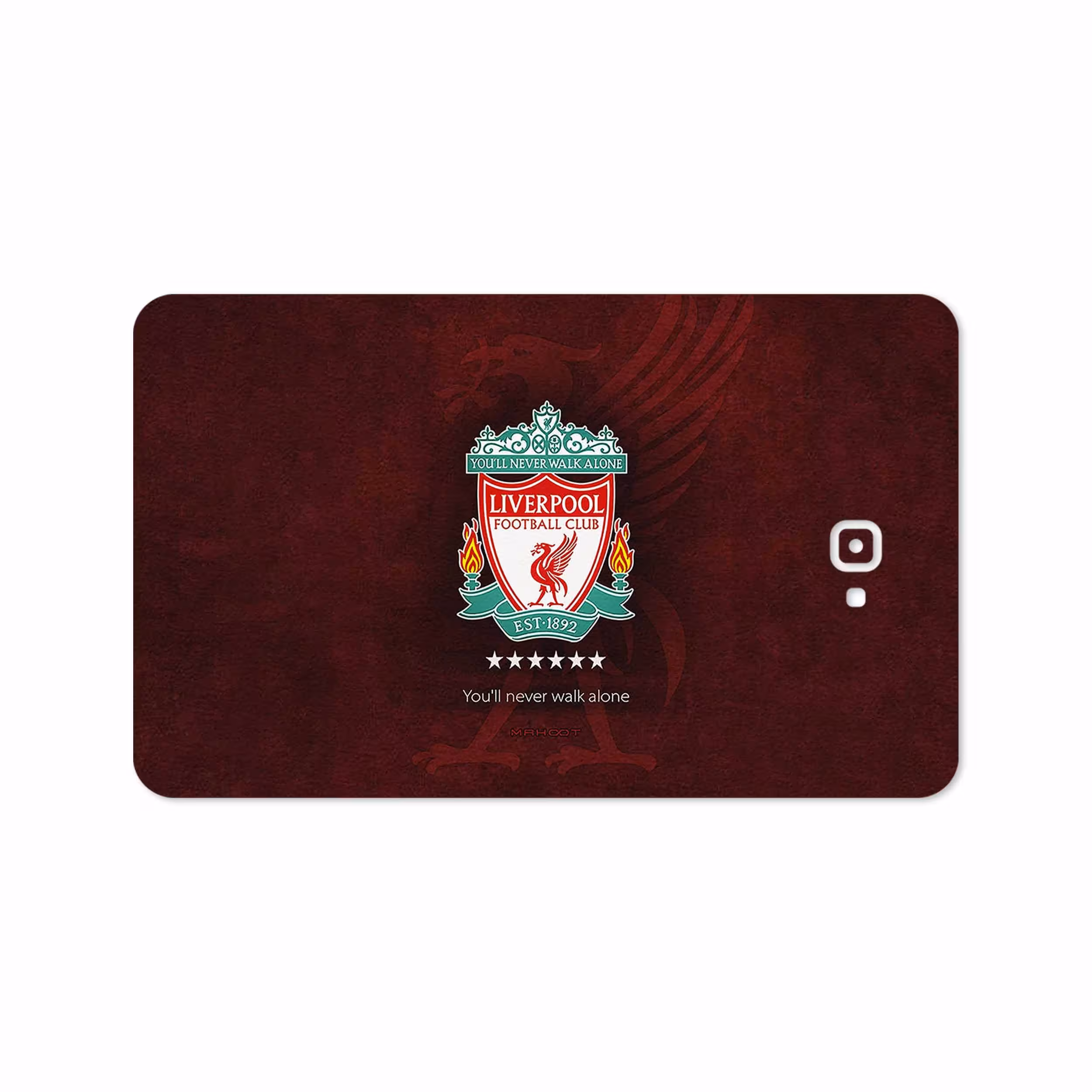 برچسب پوششی ماهوت مدل Liverpool مناسب برای تبلت سامسونگ Galaxy Tab A 10.1 2016 T580