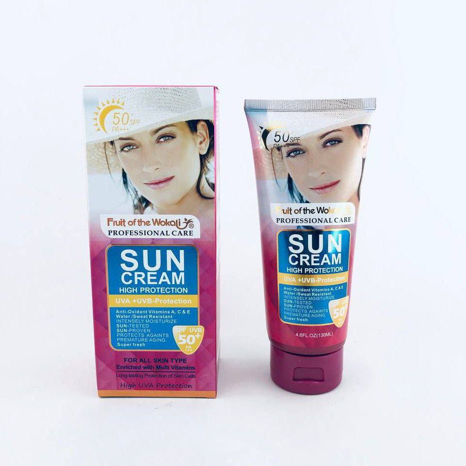 کرم ضد آفتاب بی رنگ وکالیی spf50