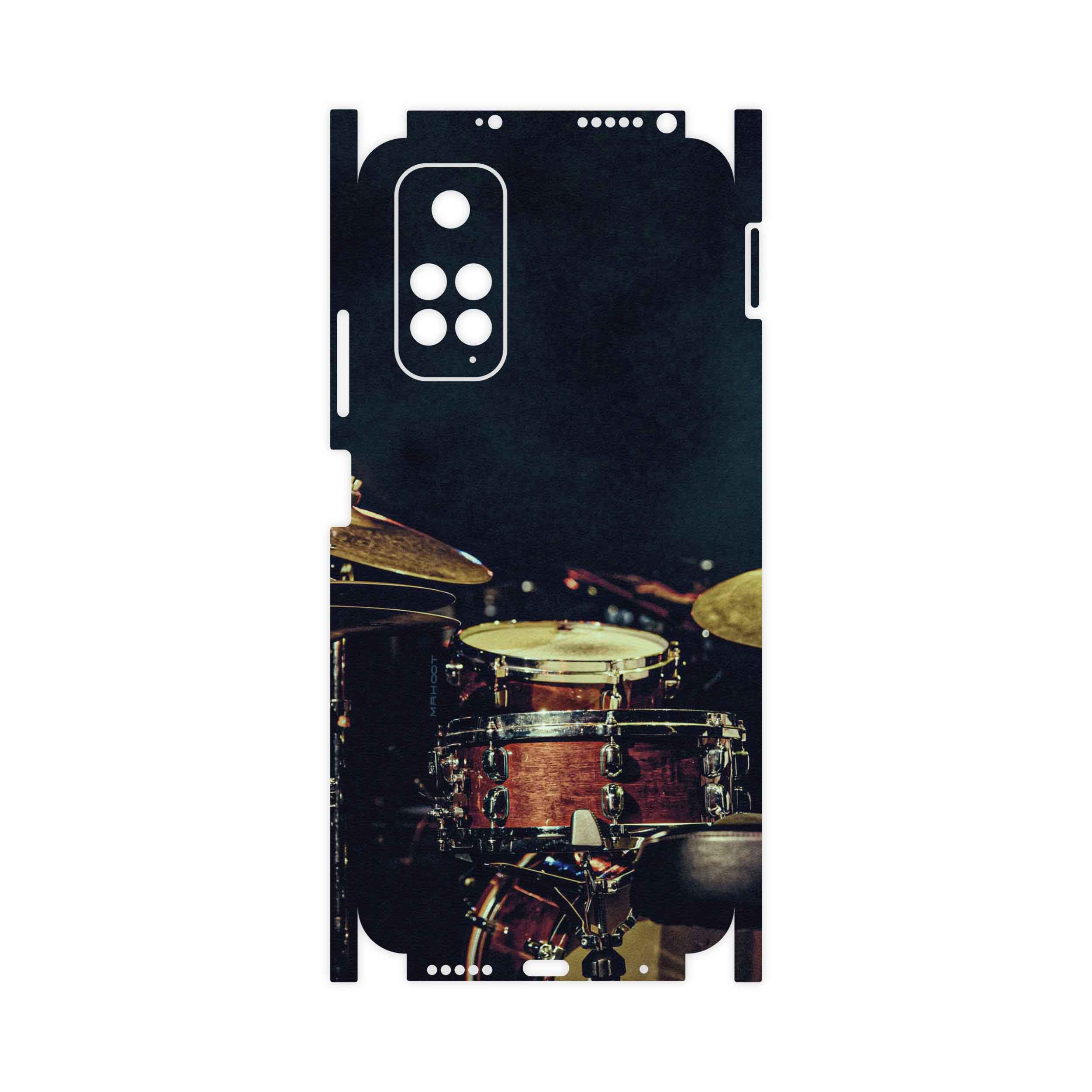 برچسب پوششی ماهوت مدل Drum-Kit-FullSkin مناسب برای گوشی موبایل شیائومی Redmi Note 11