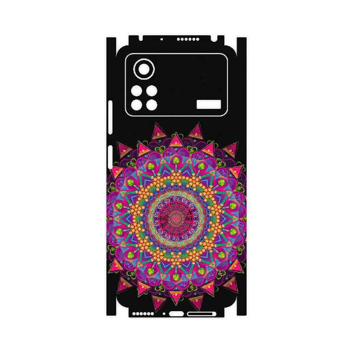 برچسب پوششی ماهوت مدل Mandala Design 5-FullSkin مناسب برای گوشی موبایل شیائومی Poco X4 Pro 5G