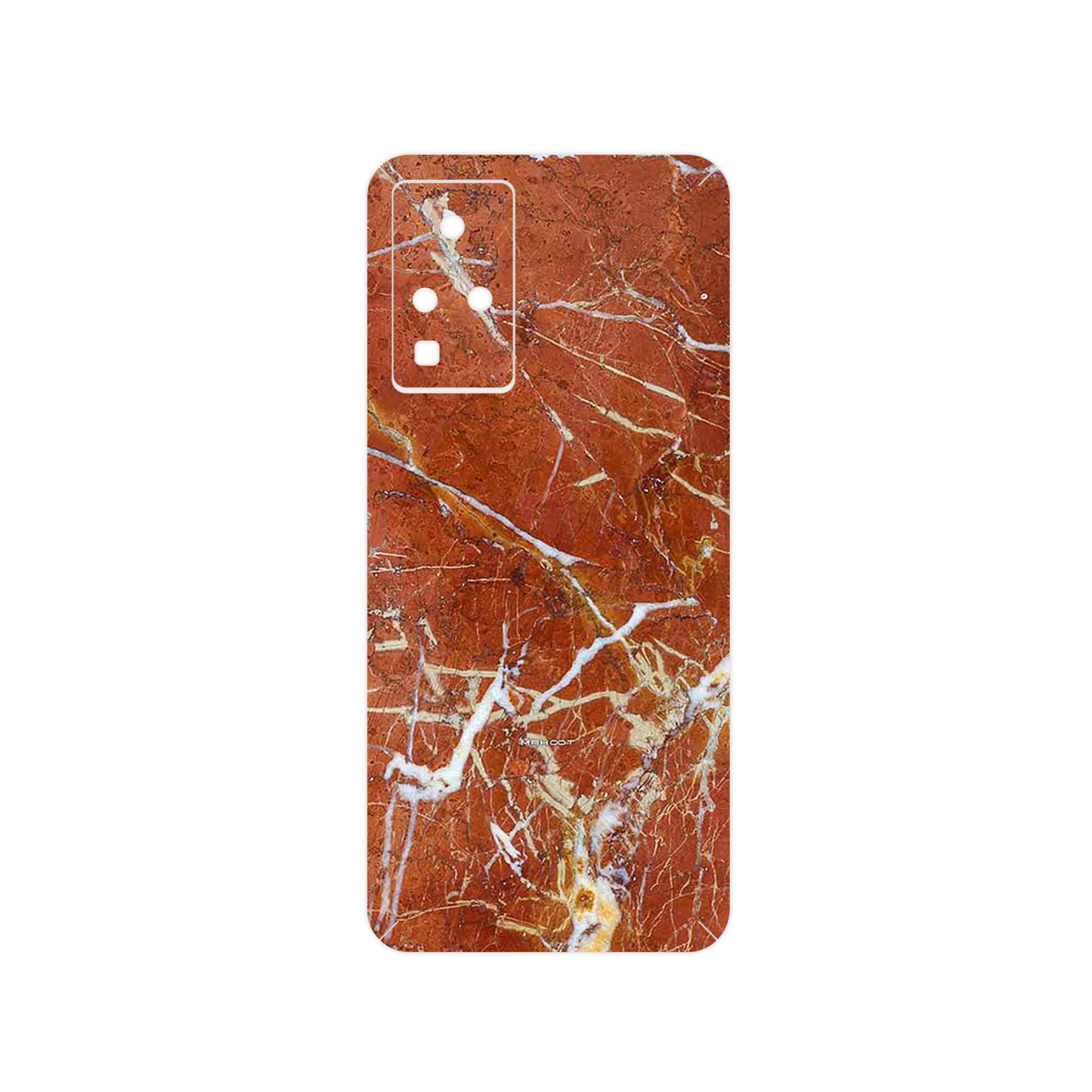 برچسب پوششی ماهوت مدل Red Marble مناسب برای گوشی موبایل اینفینیکس Zero X