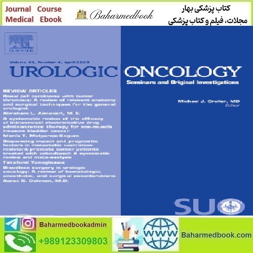 Urologic Oncology Seminars and Original Investigations Volume 3