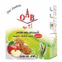 کوکی جو دوسر دانه چیا با سیب خشک و دارچین اآب 190گرمی