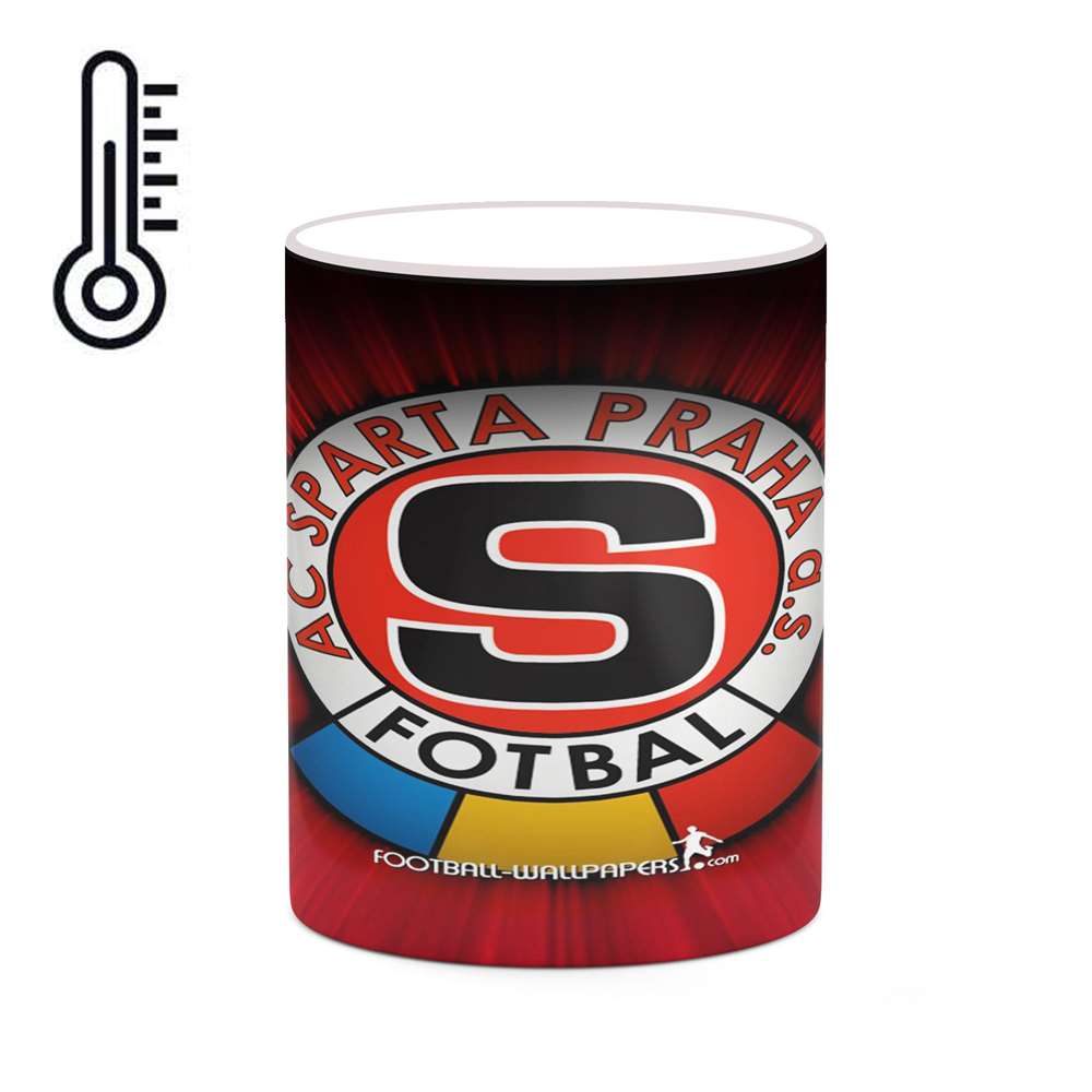 ماگ حرارتی کاکتی طرح تیم Sparta Praha مدل mgh19654