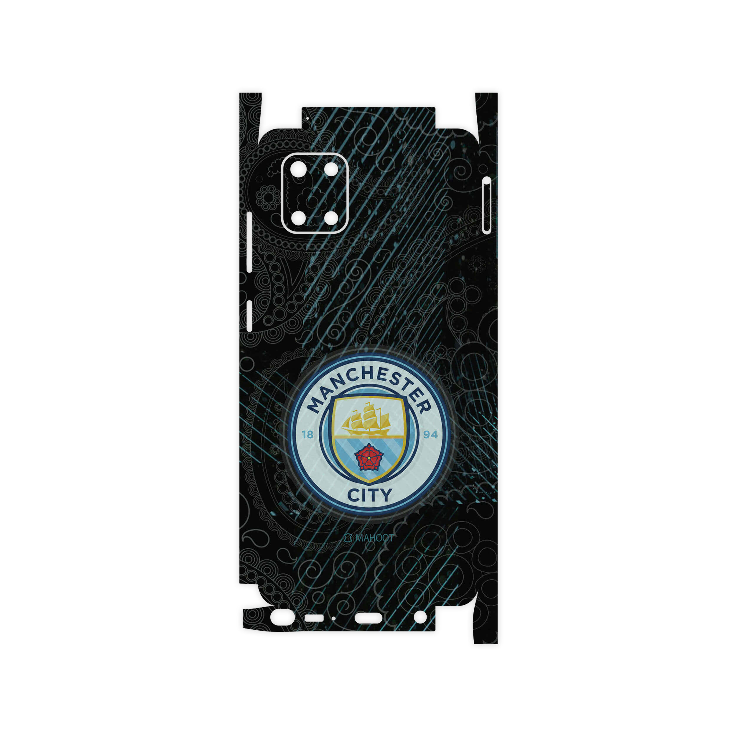 برچسب پوششی ماهوت مدل Manchester-City-FullSkin مناسب برای گوشی موبایل سامسونگ Galaxy Note10 Lite