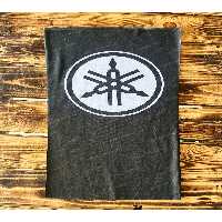 هدبند/دستمال سر موتورسیکلت مشکی مردانه و زنانه هدبند دستمال هدبنددستمال قلب شما را به وجود می آورد Yamaha