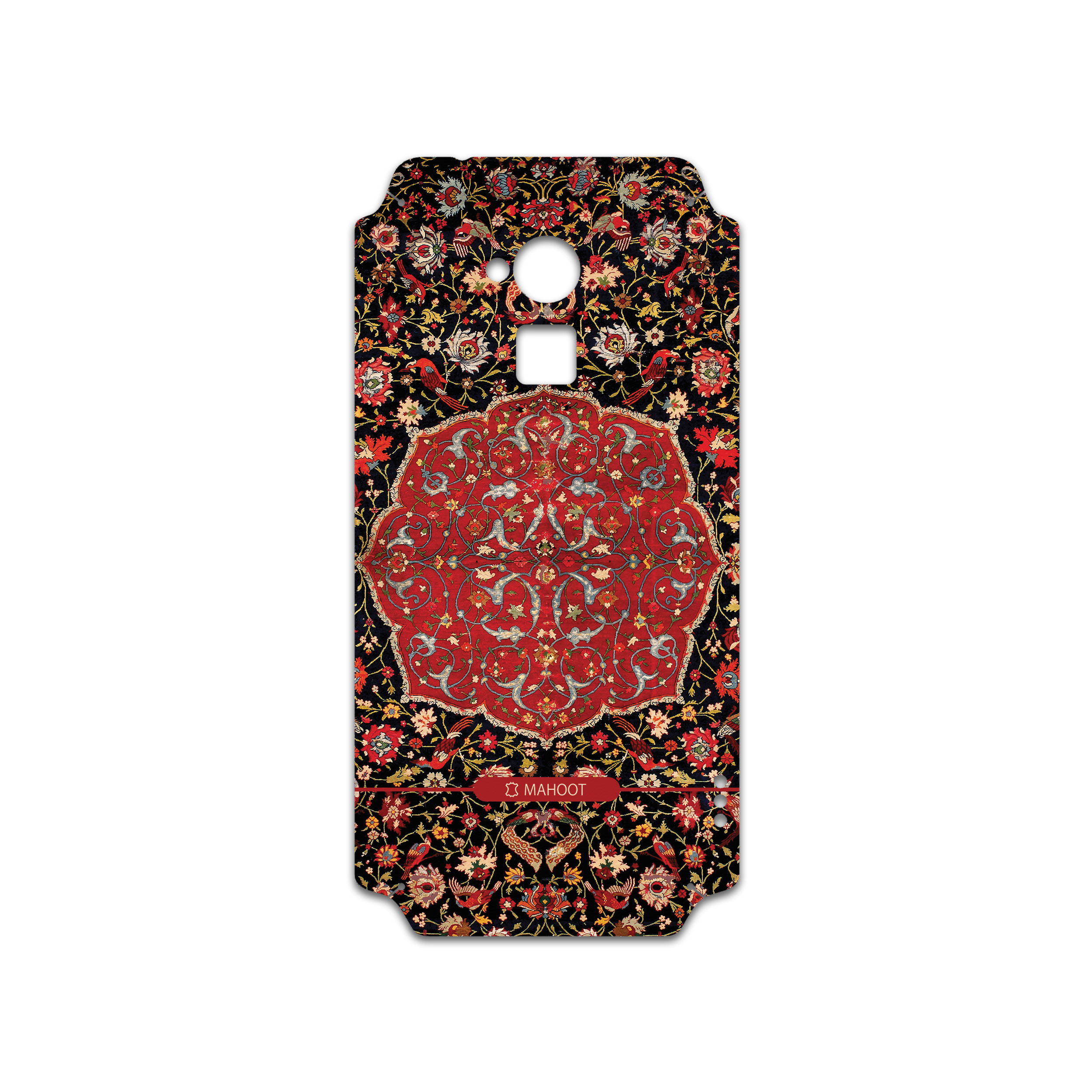 برچسب پوششی ماهوت مدل Persian-Carpet-Red مناسب برای گوشی موبایل اچ تی سی One Max