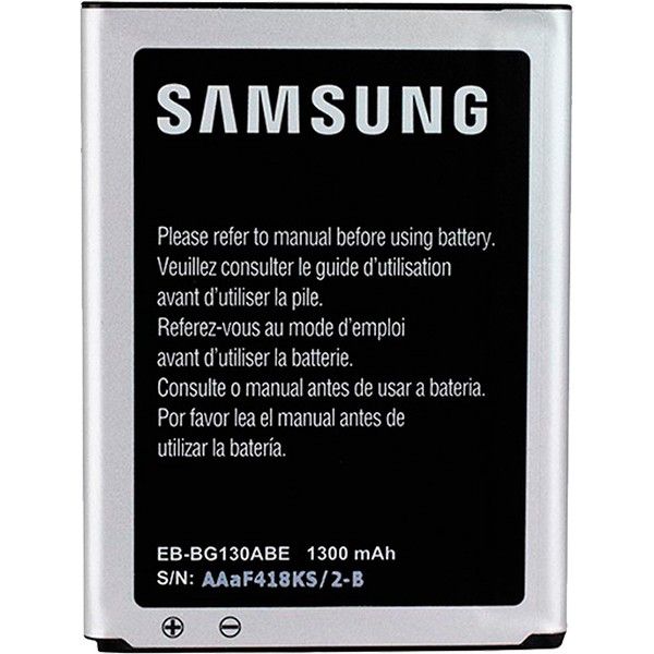 باتری موبایل سامسونگ مدل EB-BG130ABE با ظرفیت 1300 میلی آمپر ساعت مناسب گوشی موبایل سامسونگ Galaxy Young 2 G130
