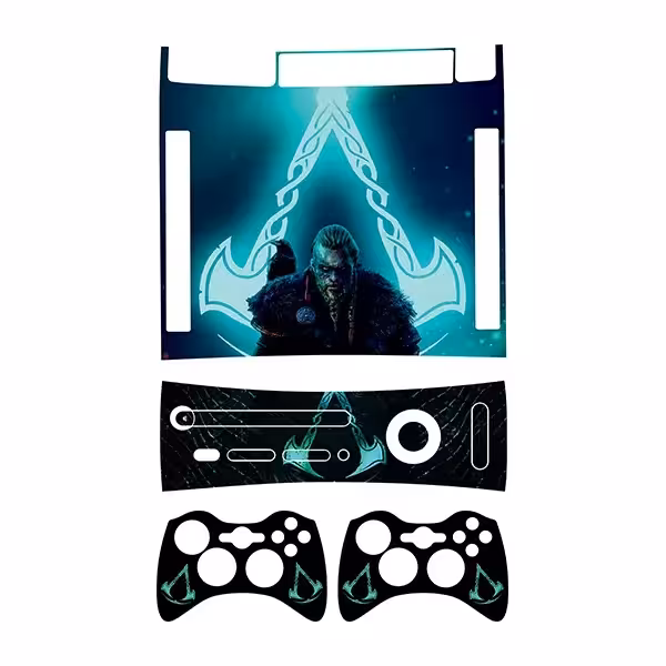 برچسب ایکس باکس 360آرکید طرح assassins creed کد 01 مجموعه 4 عددی