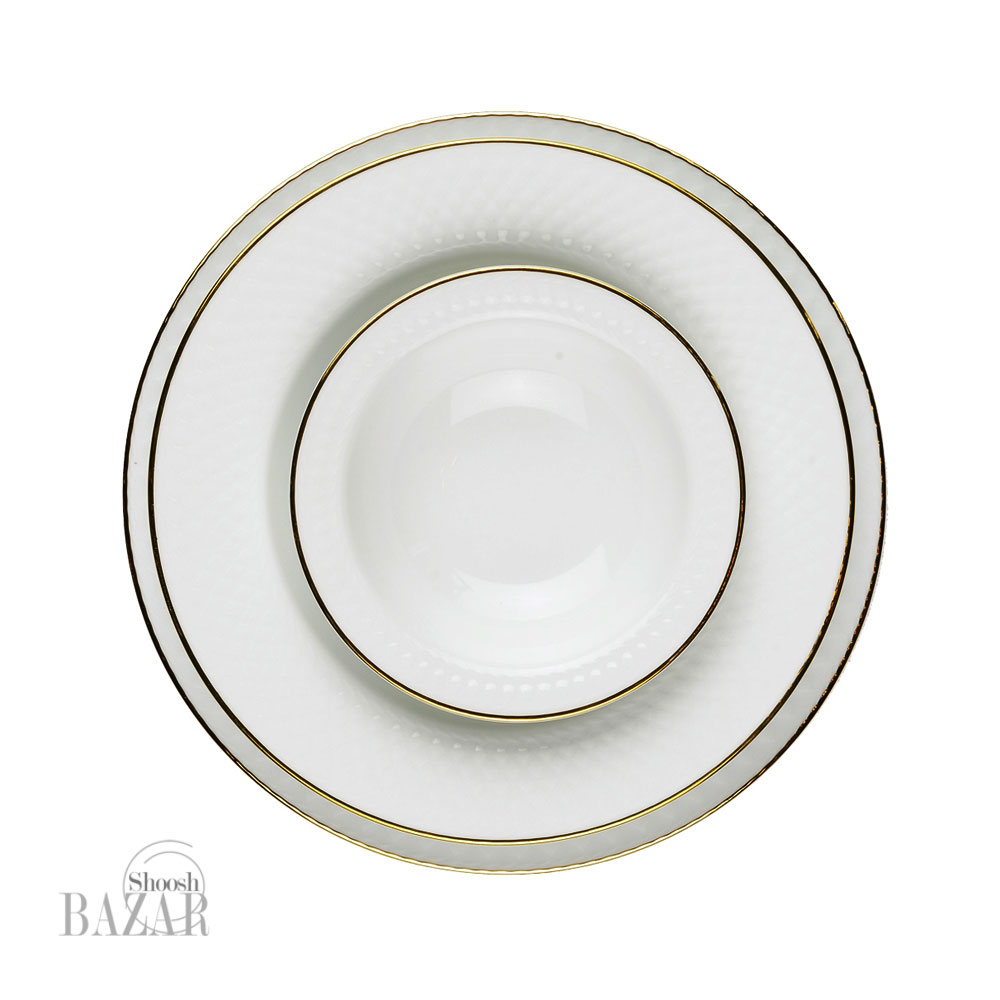 سرویس 28 پارچه چینی زرین طرح زرین 6 نفره