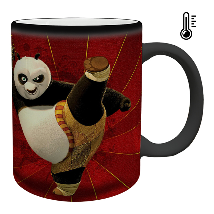 ماگ حرارتی مدل پاندا کونگ فو کار کد 21