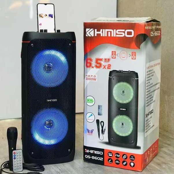 اسپیکر بلوتوثی قابل حمل برند کیمیسو مدل QS-8602

