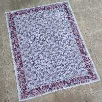 زیر سفره بسیار زیبا با طرح ترمه یک خرید به یاد موندنی سایز 3 متری