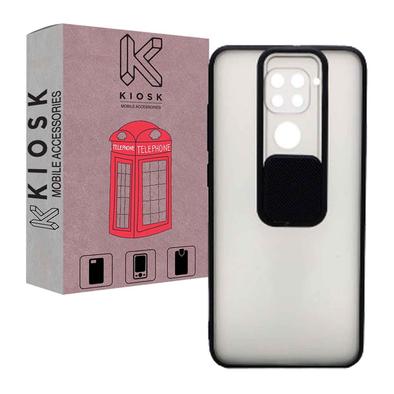  کاور کیوسک مدل KMHFZLD-1 مناسب برای گوشی موبایل شیائومی Redmi Note 9