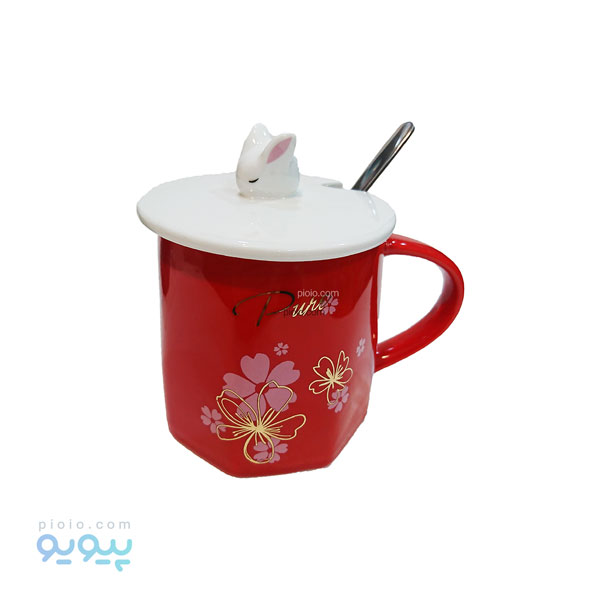 ماگ سرامیکی مدل گلدار