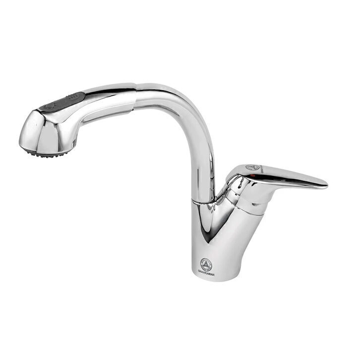 شیر ظرفشویی شاوری قهرمان مدل آرمال - کروم