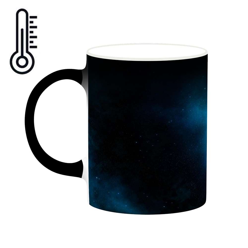 ماگ حرارتی کاکتی طرح فضا و کهکشان مدل mgh19917