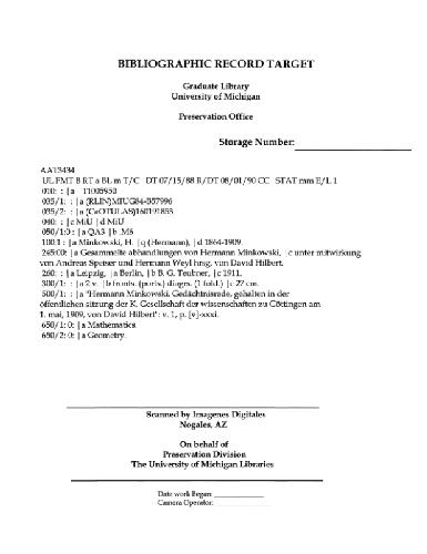 خرید و دانلود نسخه کامل کتاب Gesammelte Abhandlungen