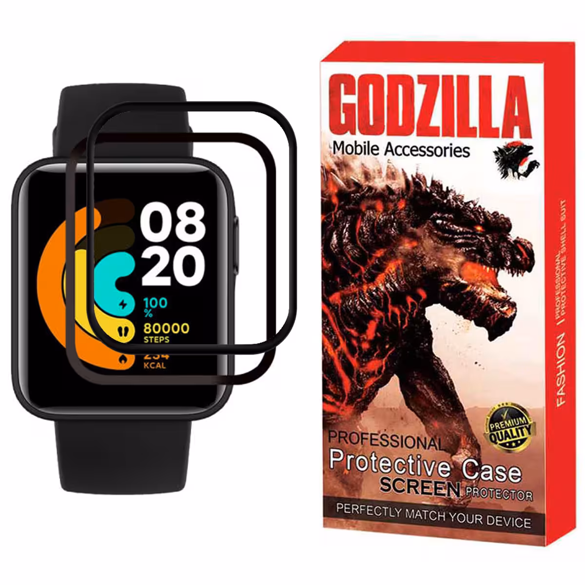 محافظ صفحه نمایش گودزیلا مدل G-PMMA مناسب برای ساعت هوشمند شیائومی Mi Watch Lite بسته 2 عددی