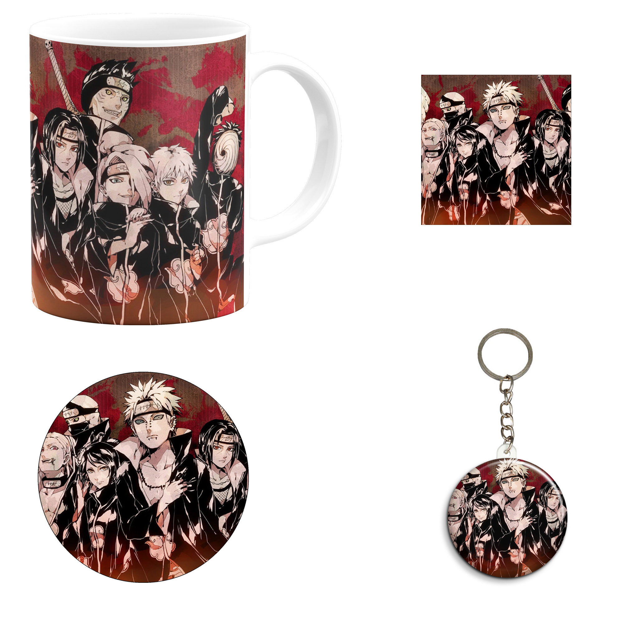 ست هدیه ماگ مدل انیمه ناروتو کد M16