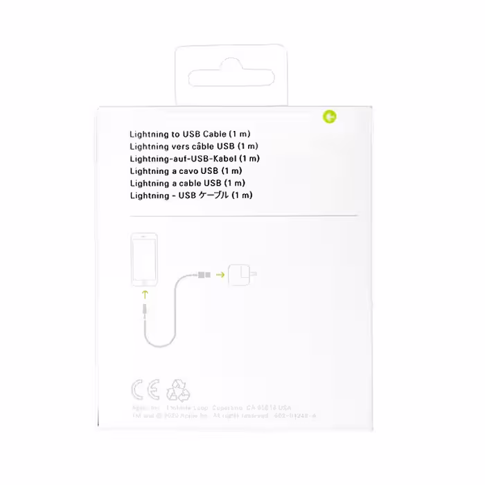 کابل تبدیل USB به لایتنینگ مدل org01 طول 1 متر