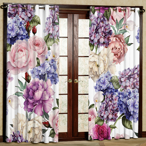 پرده مدل مخمل پانچی کد 5826 سایز 280x140 سانتی متر