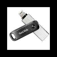 فلش مموری سن دیسک مدل iXpand Go ظرفیت 128 گیگابایت - فروشگاه اینترنتی سیب سبز