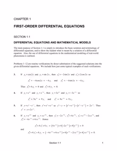 خرید و دانلود نسخه کامل کتاب Differential Equations and Linear Algebra (2nd Edition)