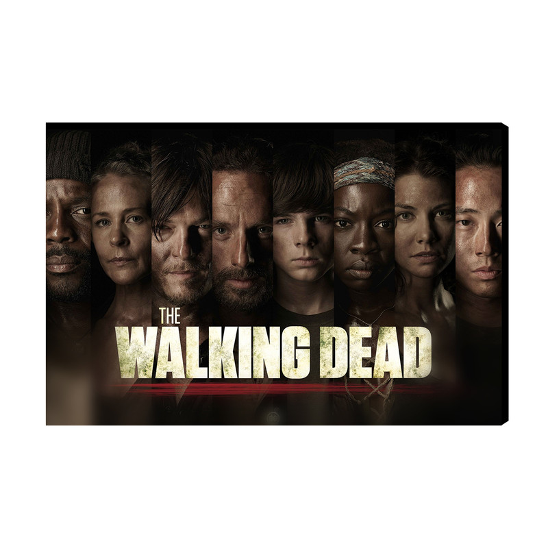 تابلو شاسی طرح walking dead مدل As894 | دنیای قاب