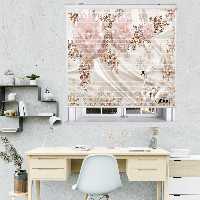 پرده زبرا زیو مدل 3D1046 سایز 150x150 سانتی متر