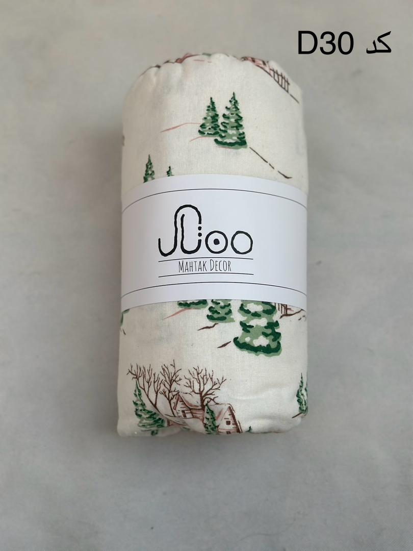 روتختی تک نفره دوتکه کدD30 (کاور تشک،یک عدد روبالشتی)