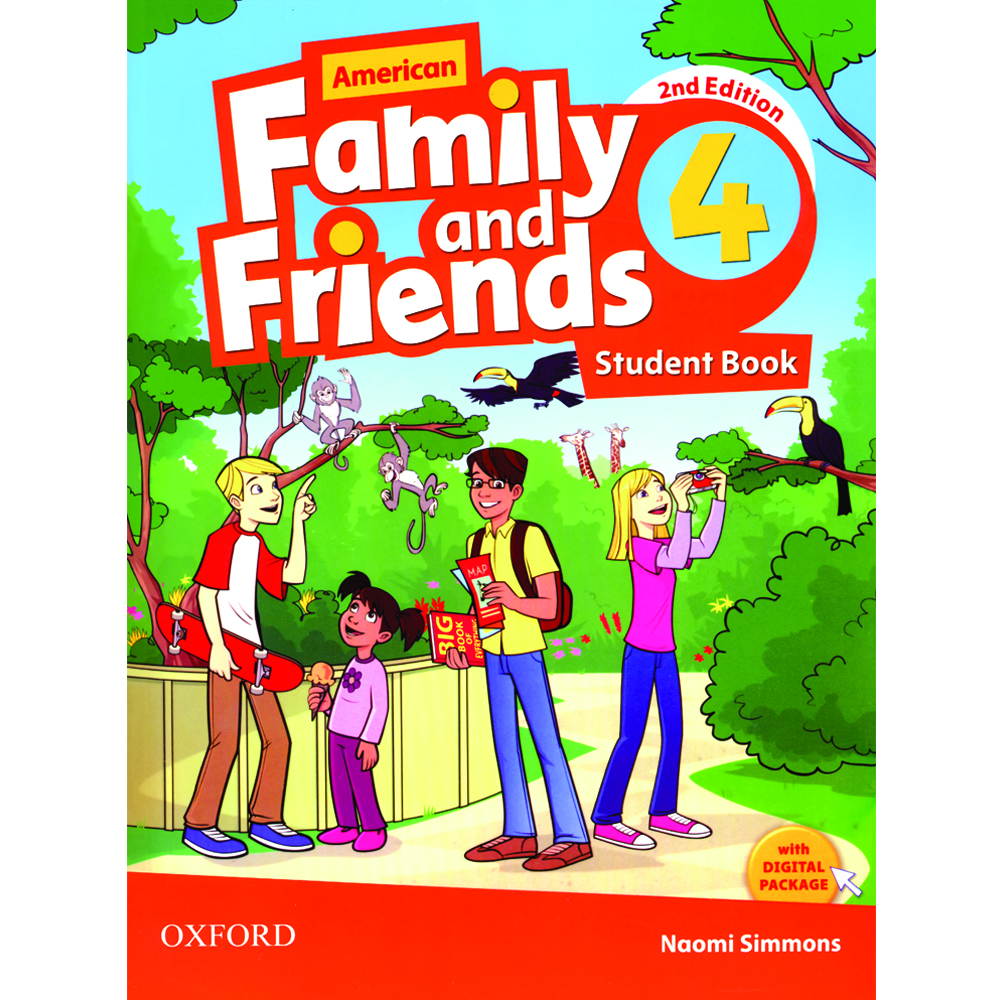 کتاب American Family And Friends 4 اثر Naomi Simmons انتشارات Oxford