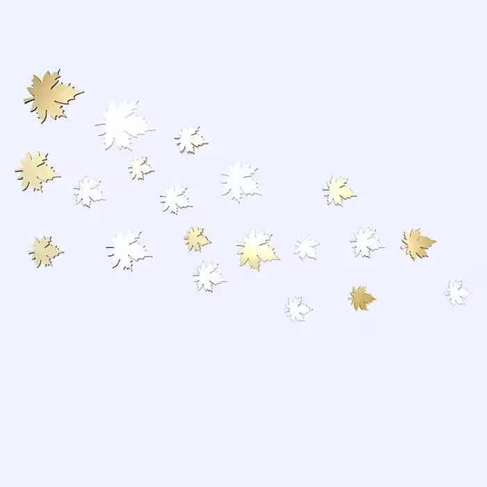 آینه طرح برگ کد 1502