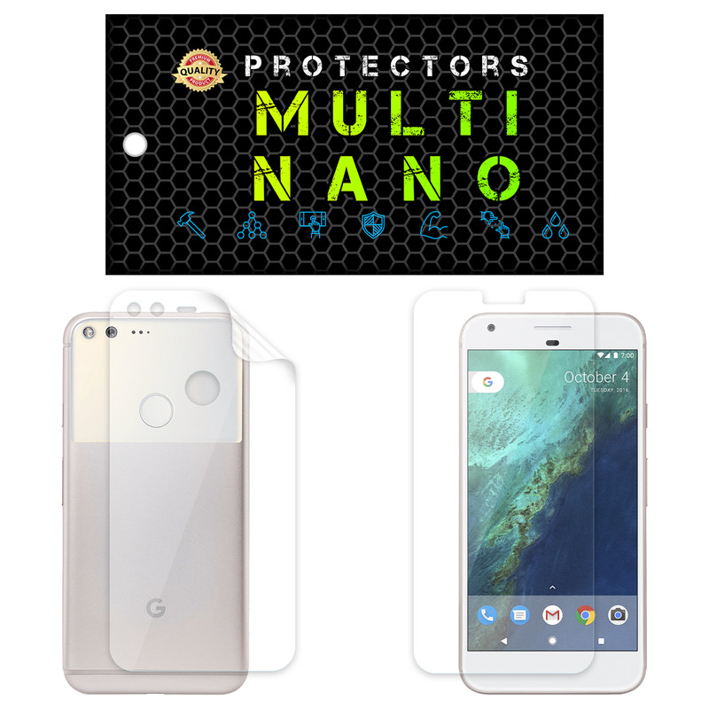محافظ صفحه نمایش مولتی نانو مدل X-SFT مناسب برای گوشی موبایل گوگل Pixel XL به همراه محافظ پشت | کالا برتری