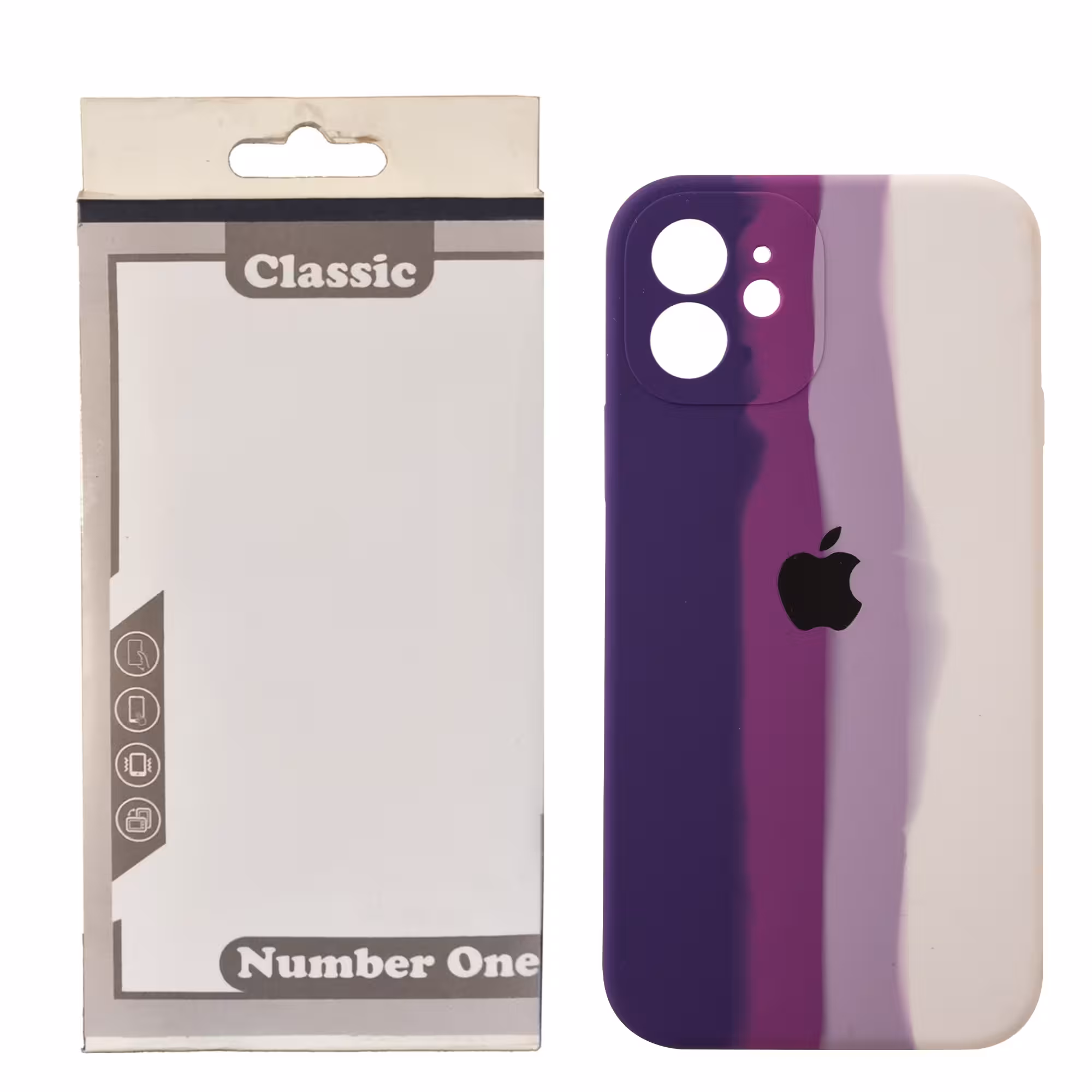 کاور کلاسیک طرح آبرنگی مدل سیلیکون کد KHO.207 مناسب برای گوشی موبایل اپل Iphone 11