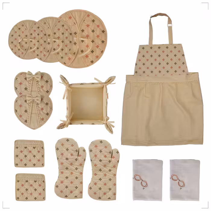 سرویس آشپزخانه 13 پارچه باریکو مدل ستاره