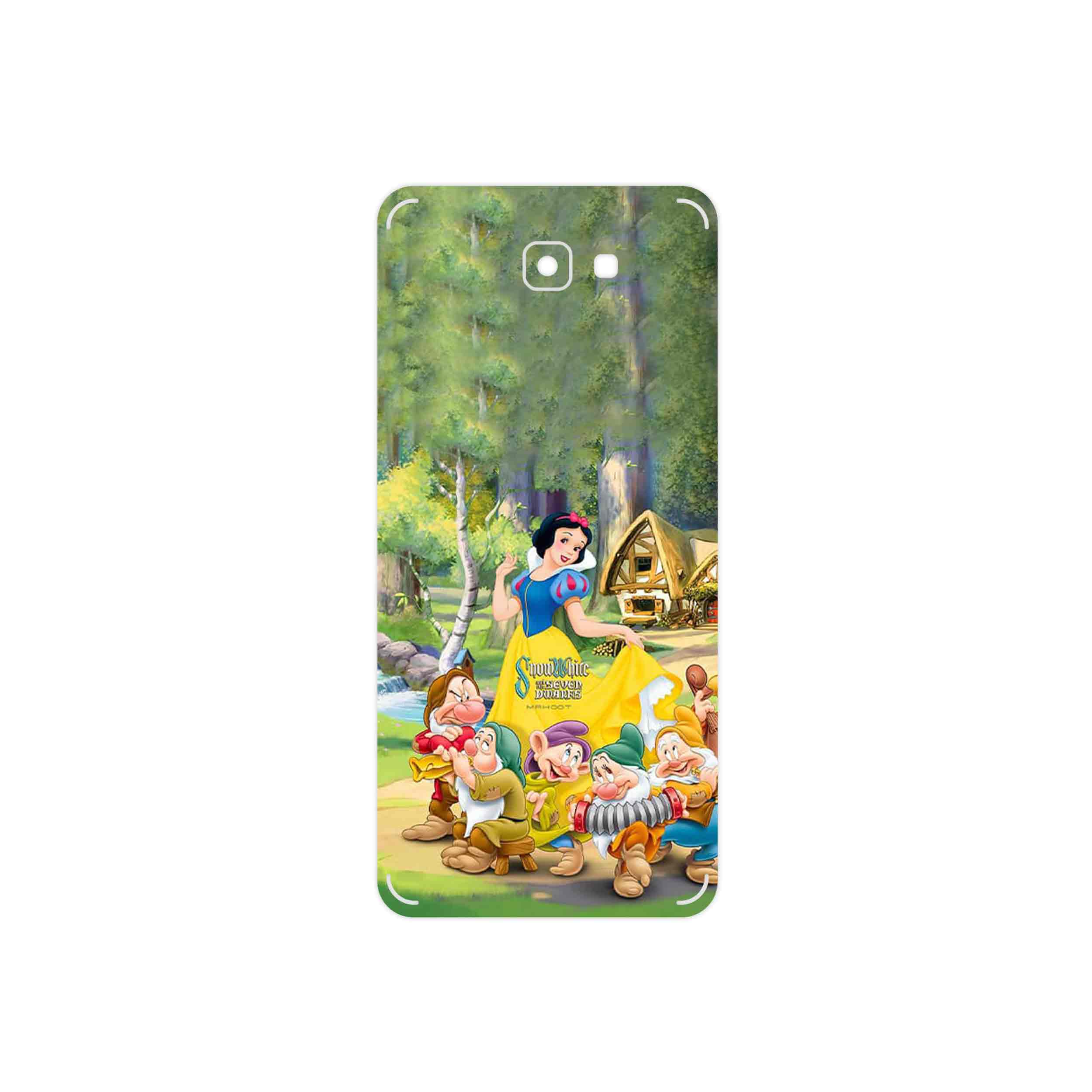 برچسب پوششی ماهوت مدل Snow White مناسب برای گوشی موبایل سامسونگ Galaxy J7 Prime 2