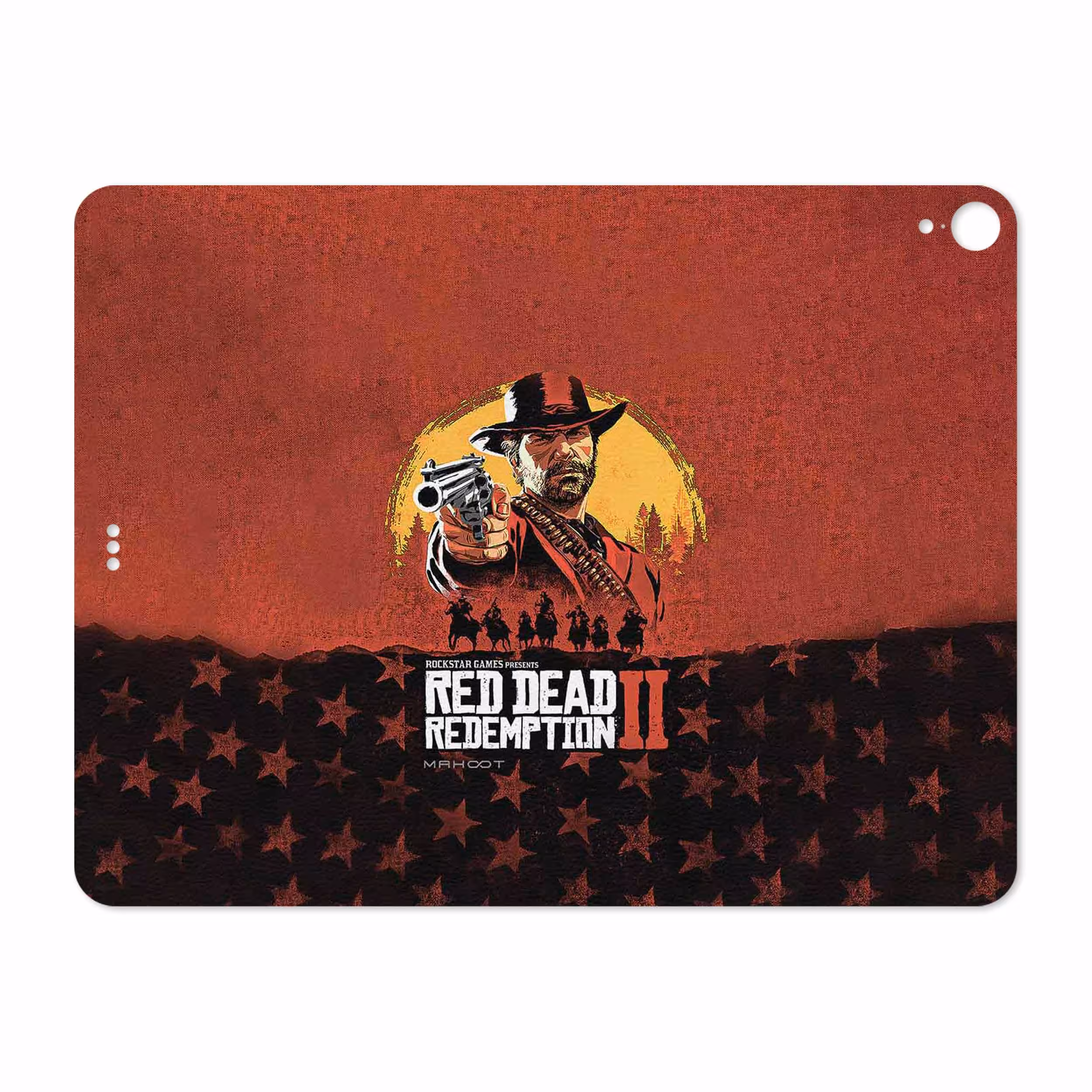 برچسب پوششی ماهوت مدل Red-Dead-Redemption-Game مناسب برای تبلت اپل iPad Pro 12.9 (GEN 3) 2018 A1895