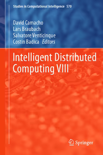 خرید و دانلود نسخه کامل کتاب Intelligent Distributed Computing VIII